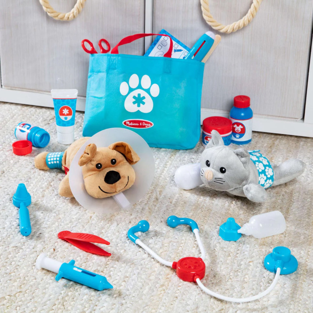 Melissa & Doug Multifarvet Legesæt - Dyrlæge