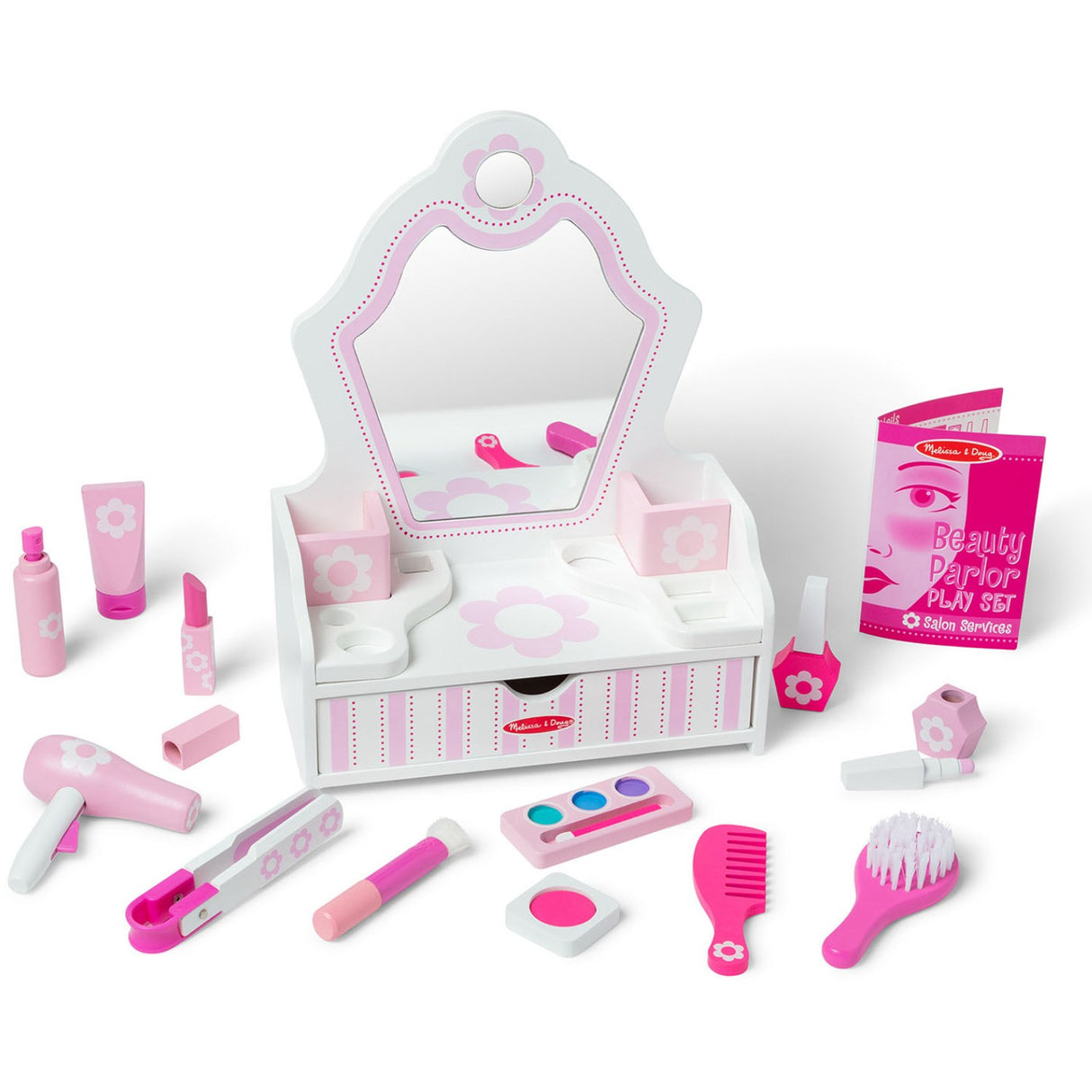 Melissa & Doug Multifarvet Toy Vanity Play Set
