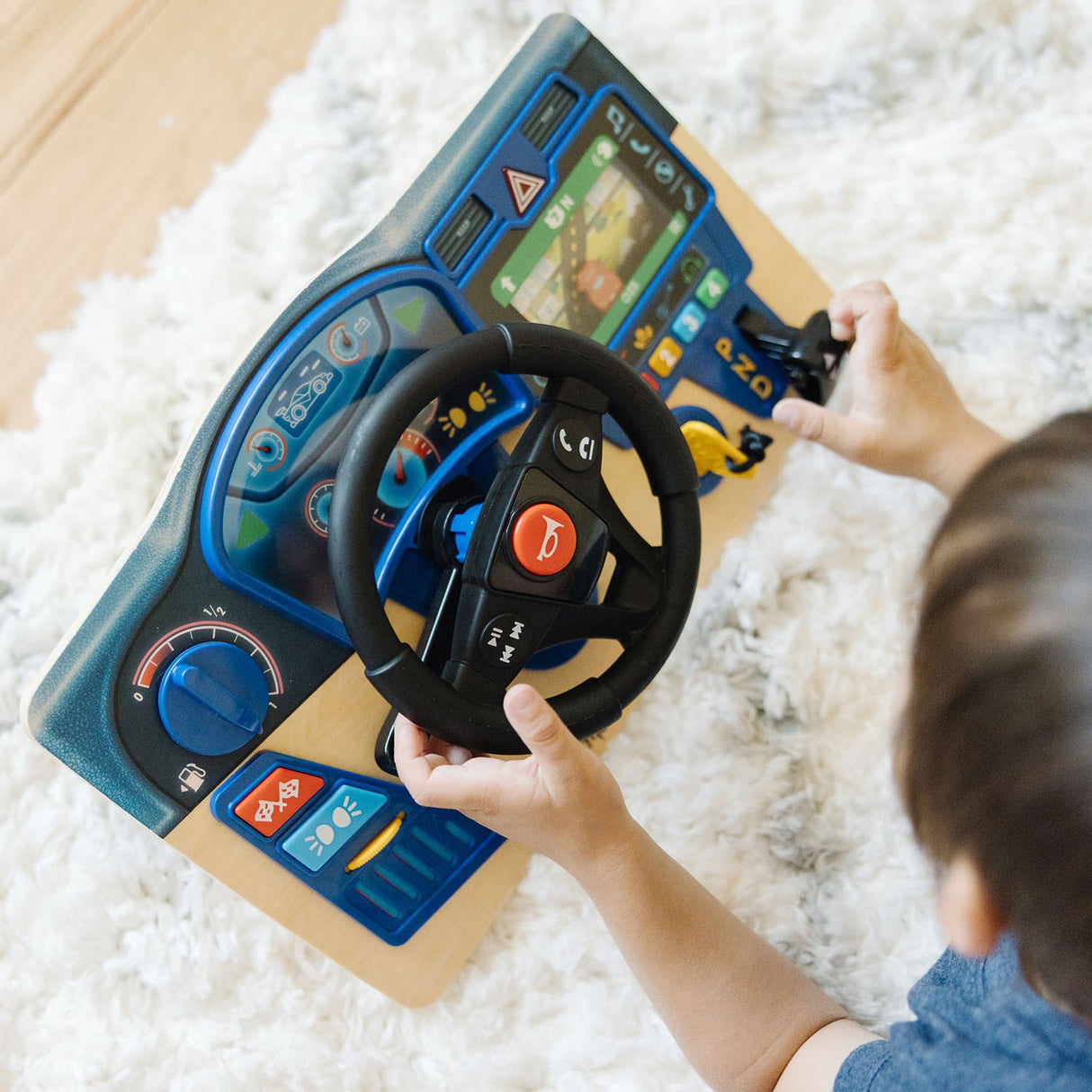 Melissa & Doug Multifarvet Interactive Dashboard Vroom And Zoom