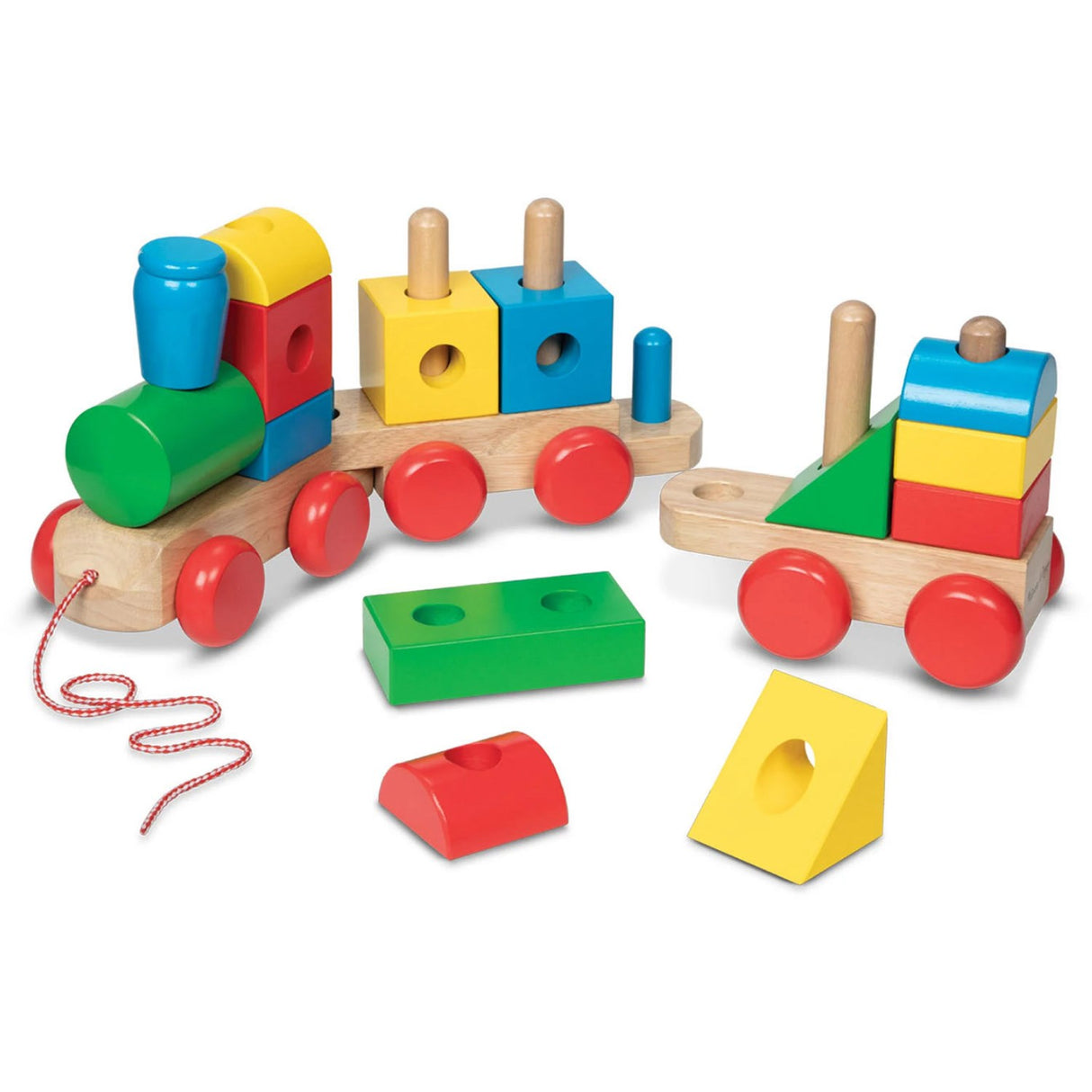 Melissa & Doug Multifarvet Toy - Tog For Stabling