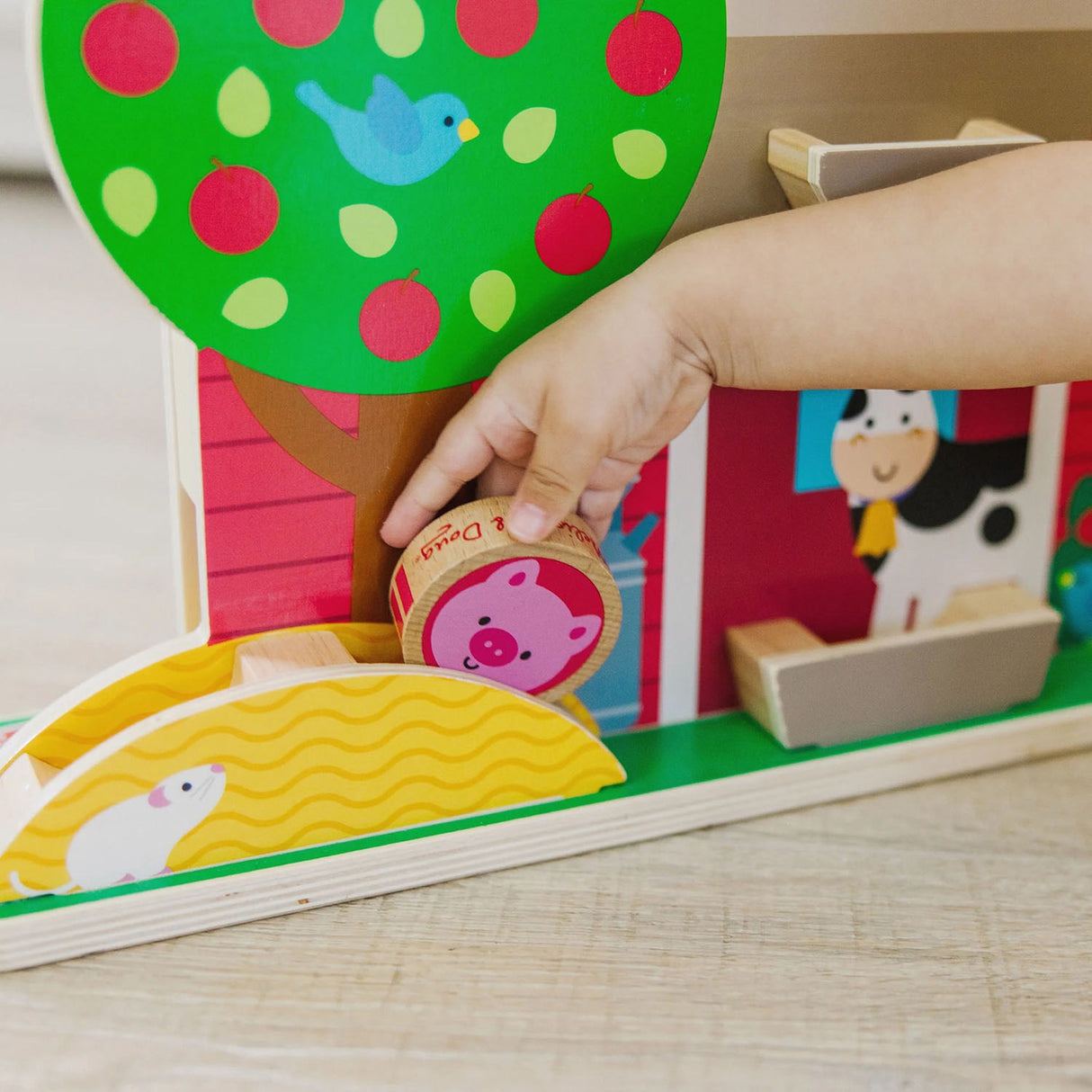 Melissa & Doug Multifarvet Toy - Go Tots - Bondegårds Tumlesæt