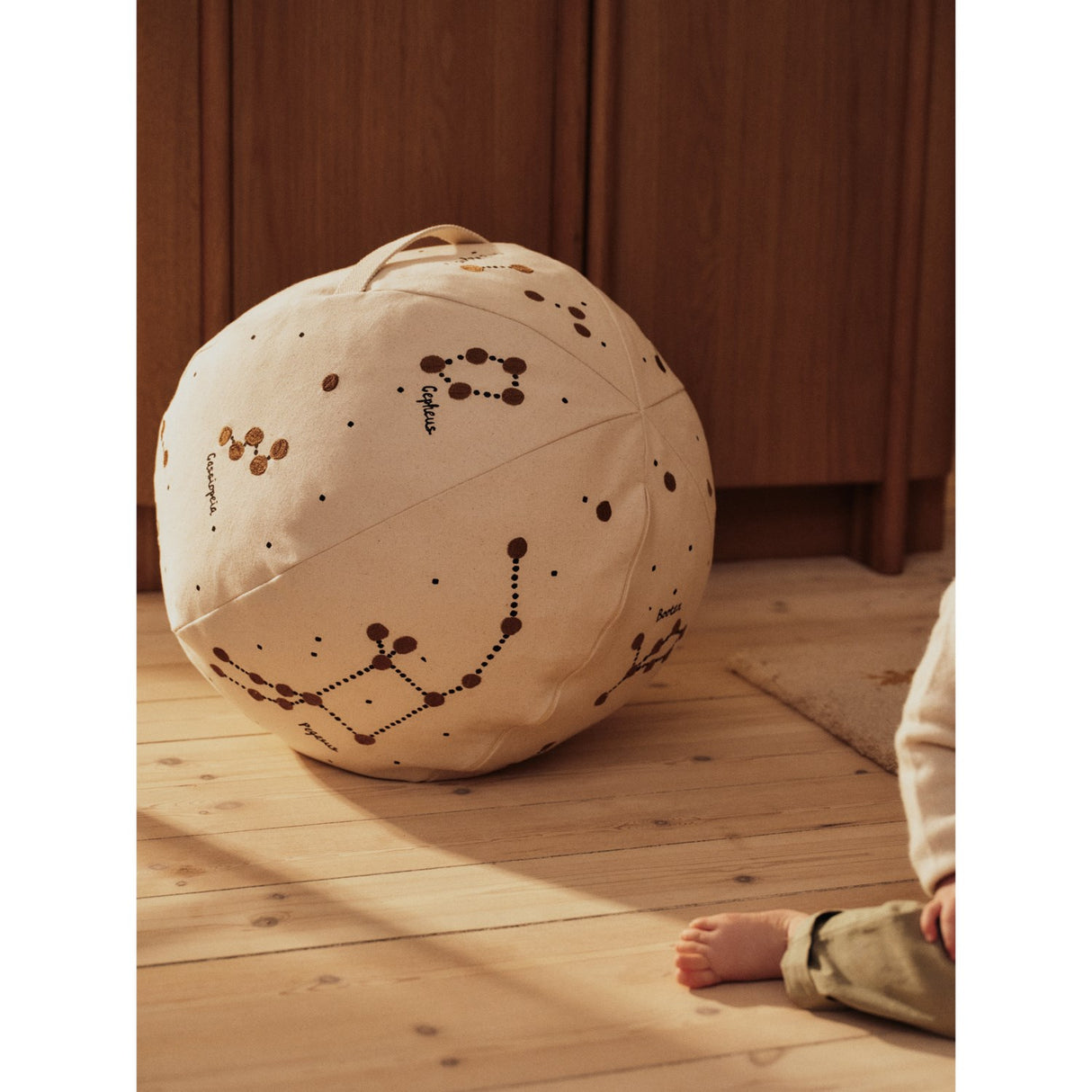 Ferm Living Undyed Constellation Pouf
