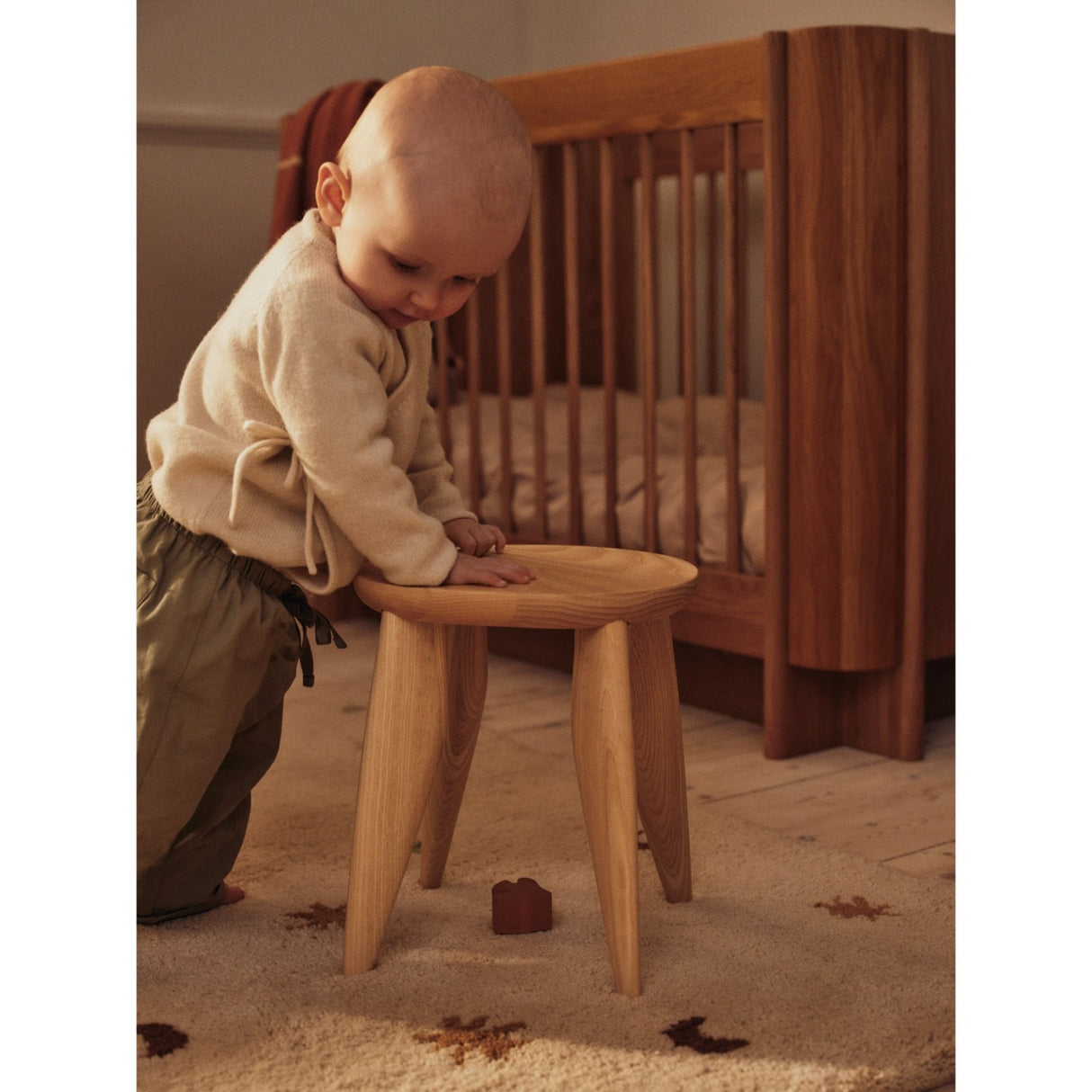 Ferm Living Natural Ash Feve Kids Stool