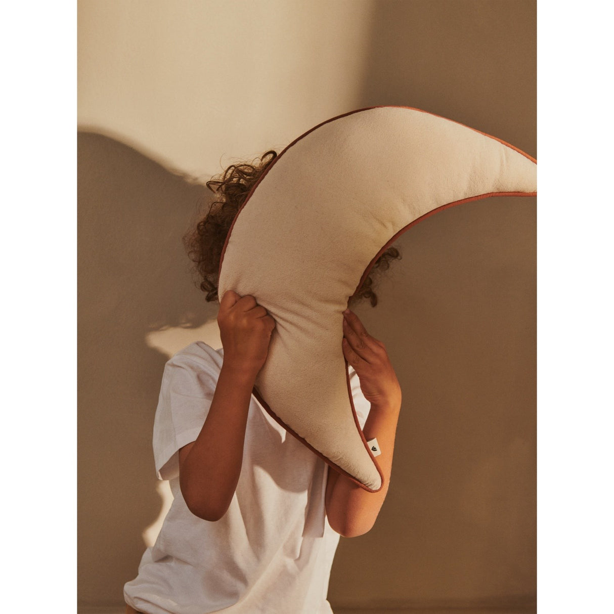 Ferm Living Undyed Moon Cushion