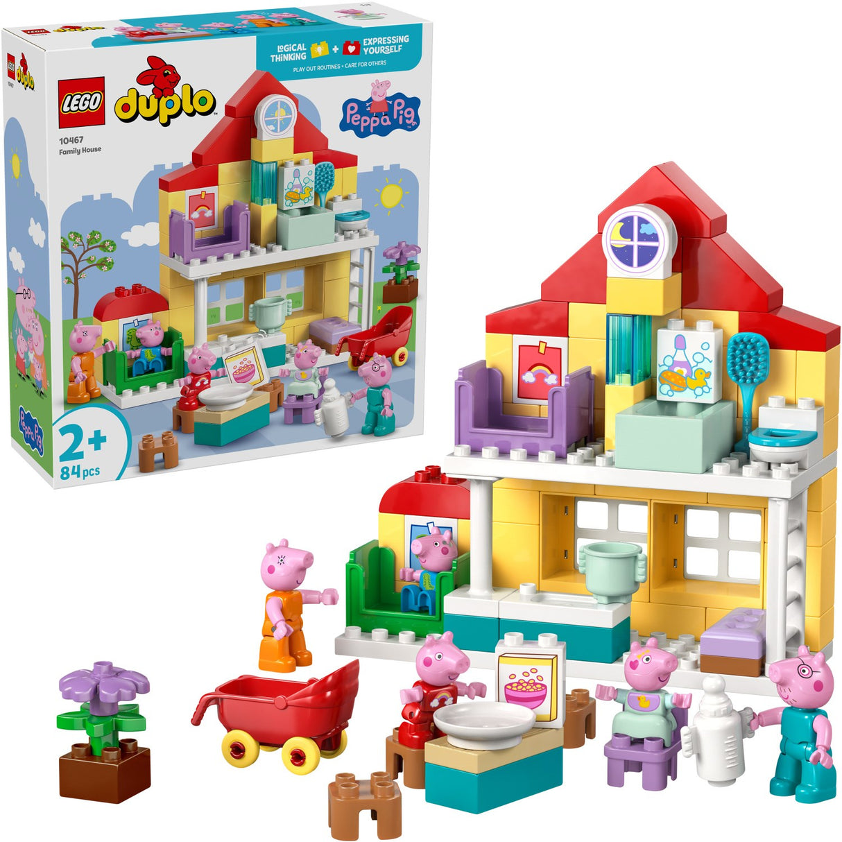 LEGO® DUPLO Gurli Gris Familiehus 10467