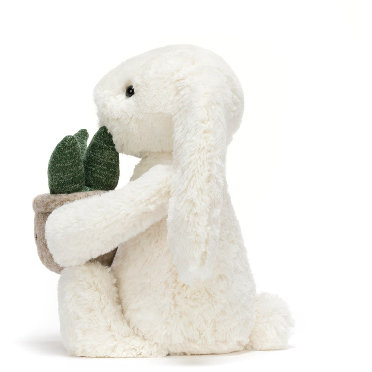 Jellycat Cream Bunny With Plant