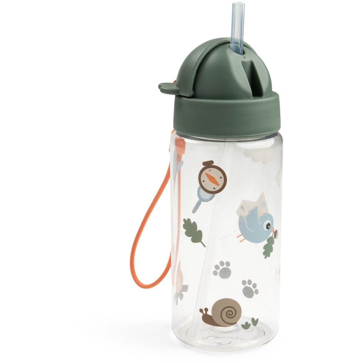 DonebyDeer Green Tiny Trails Straw Bottle