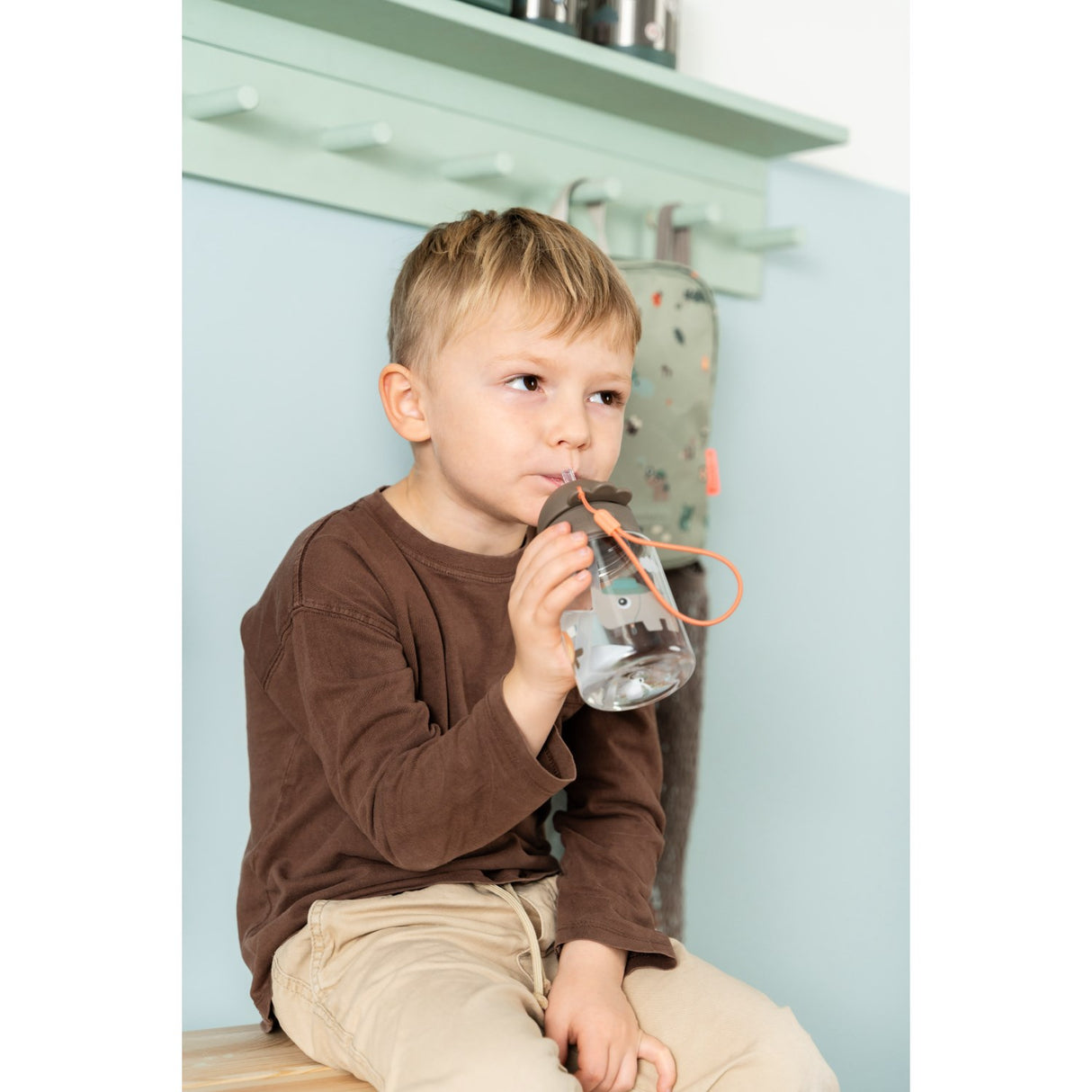 DonebyDeer Sand Tiny Trails Straw Bottle