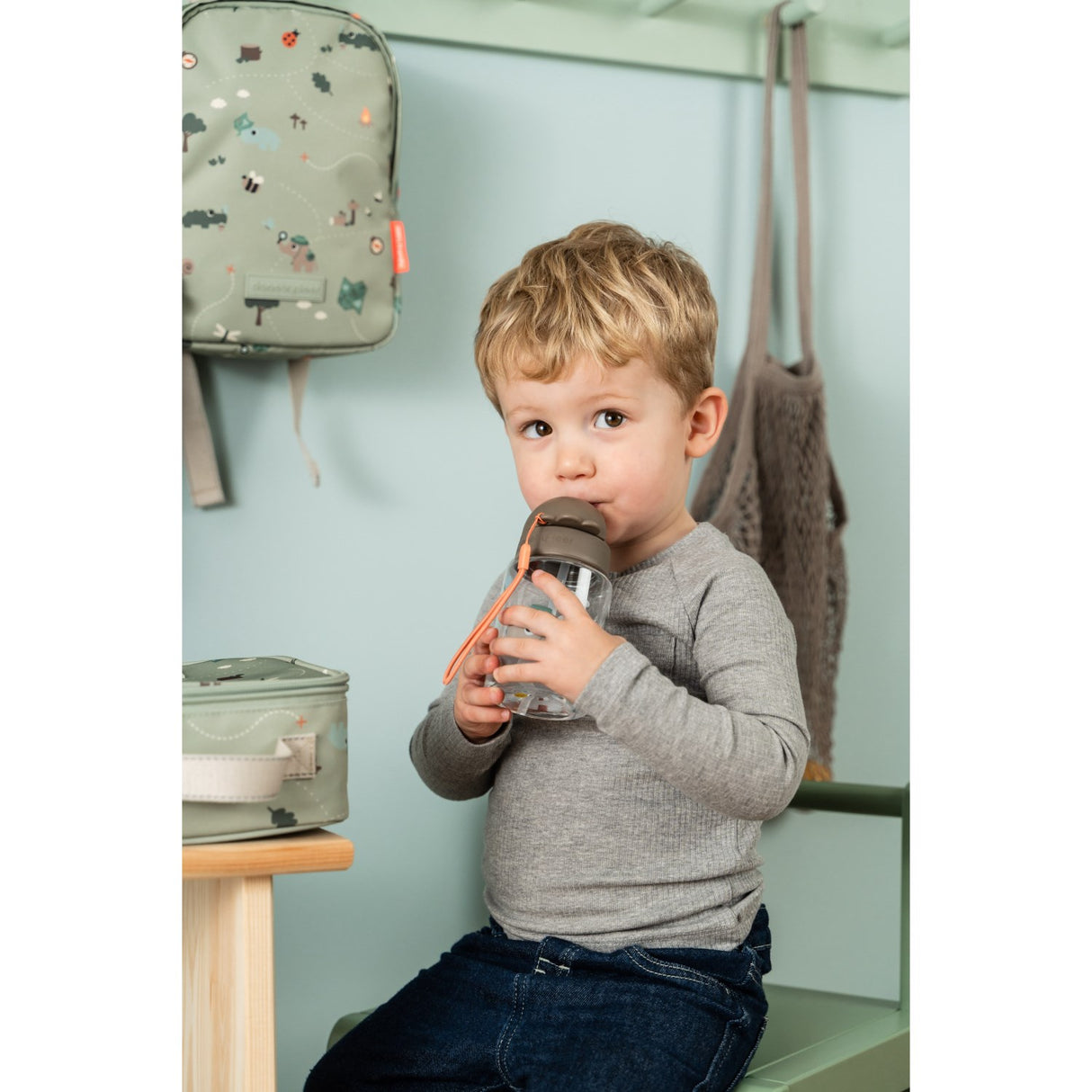 DonebyDeer Sand Tiny Trails Straw Bottle