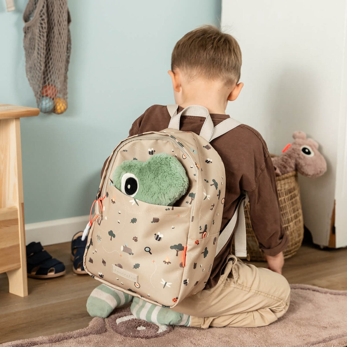 DonebyDeer Sand Tiny Trails Kids Backpack