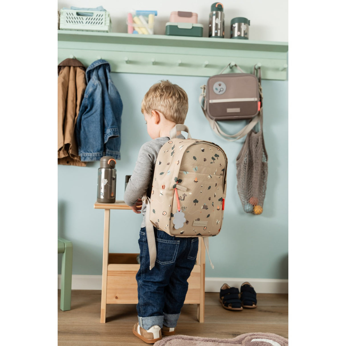 DonebyDeer Sand Tiny Trails Kids Backpack