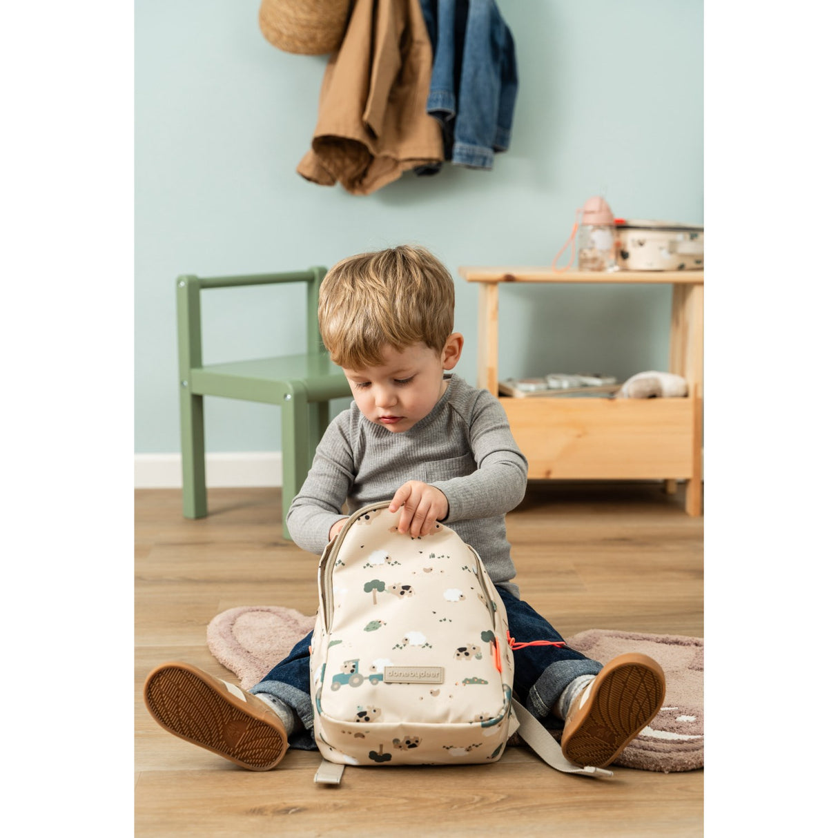 DonebyDeer Sand Tiny Farm Tiny Backpack