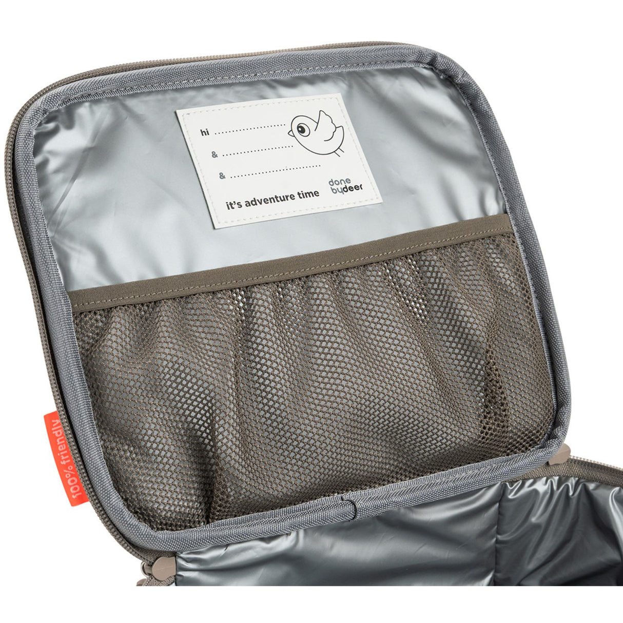 DonebyDeer Sand Tiny Trails Insulated Lunch Bag