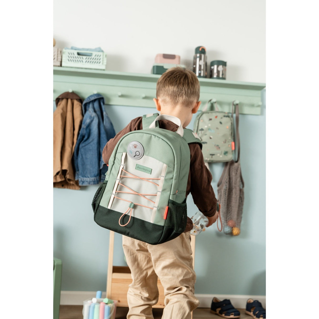DonebyDeer Green Tiny Trails Junior Backpack