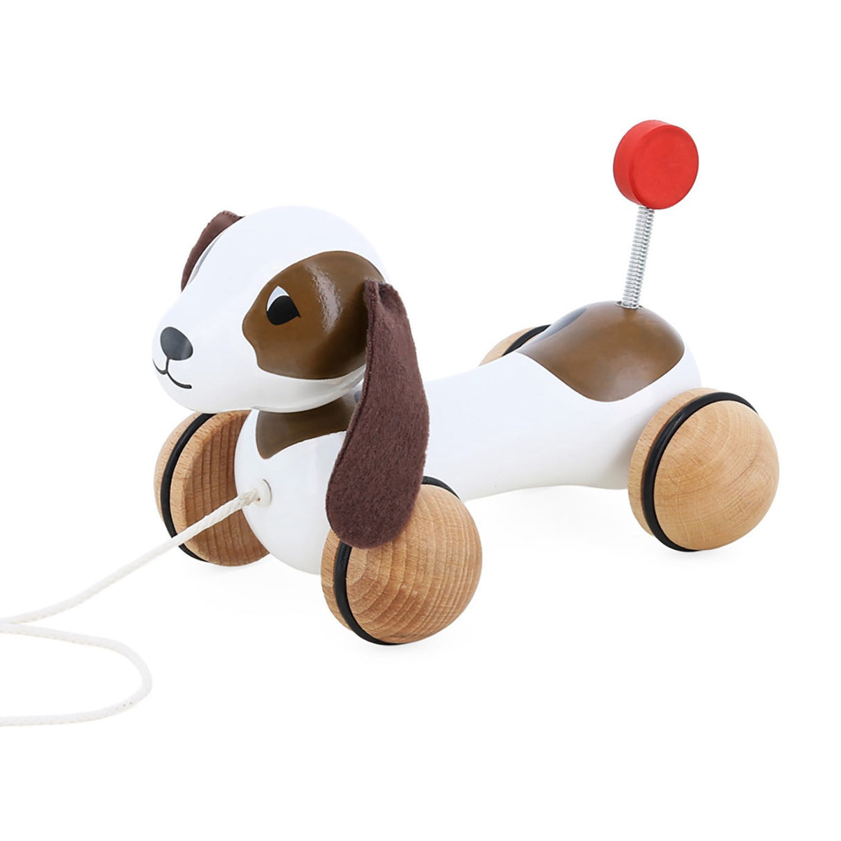Vilac Draft Animals - Dog - Soot-Six
