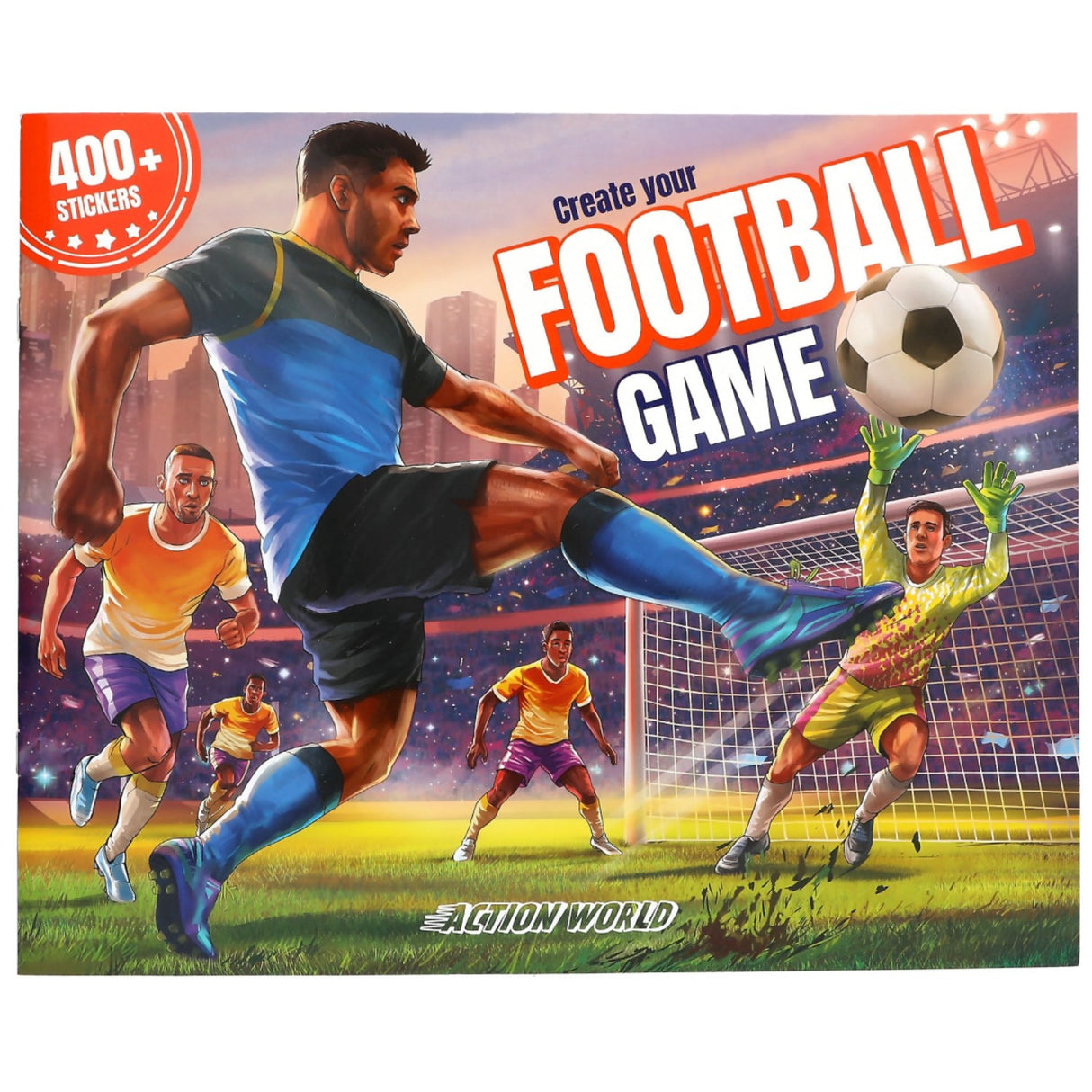 TRENDS by Depesche Create Your Football Game Stickerbook