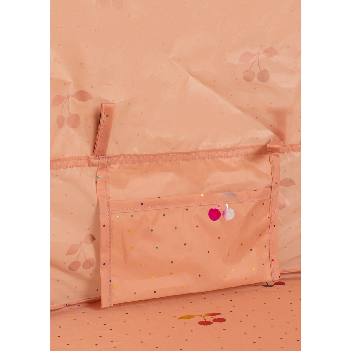 Konges Sløjd Ma Grande Fairy Cherry Mini Beach Tent Pop Up Uv 50+ Lace