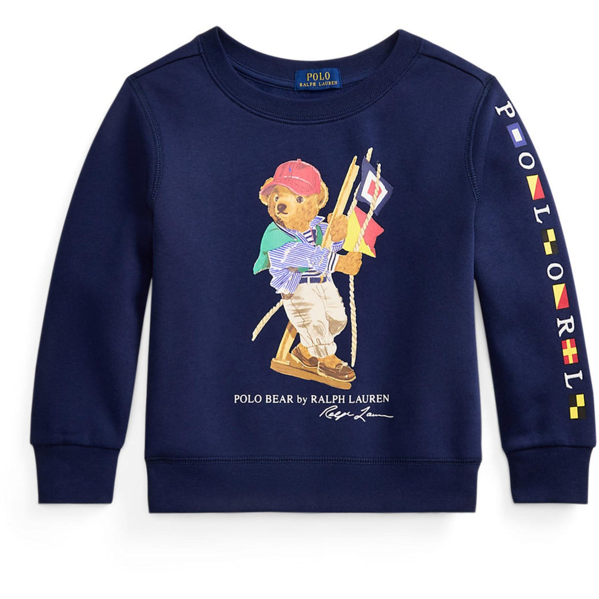 Polo Ralph Lauren Sp26 Bear Newport Navy Sweatshirt
