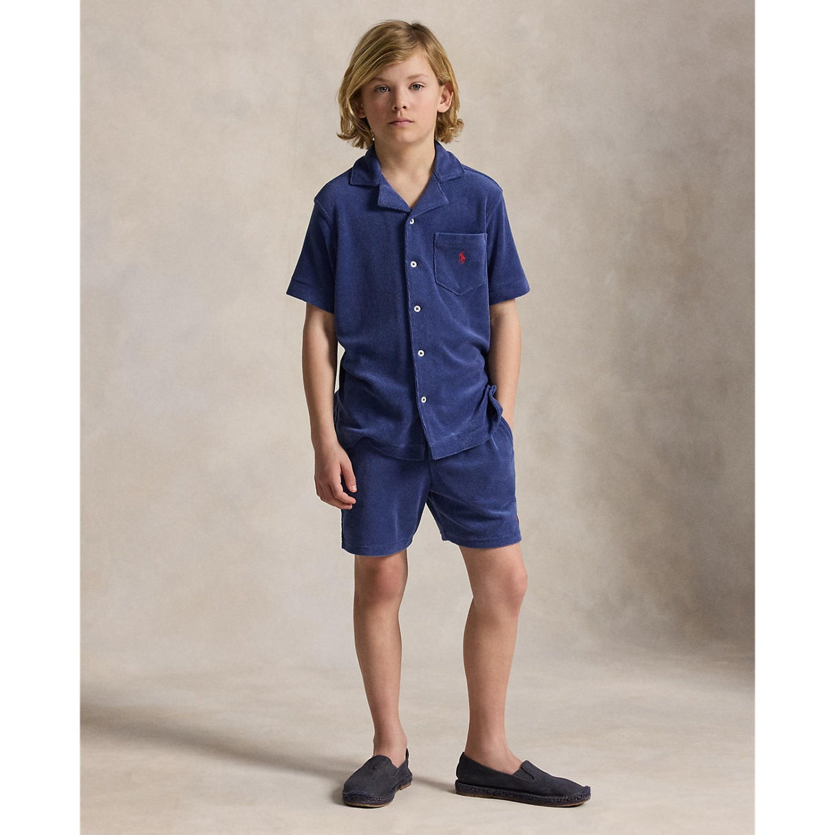 Polo Ralph Lauren Light Navy Button Front Shirt
