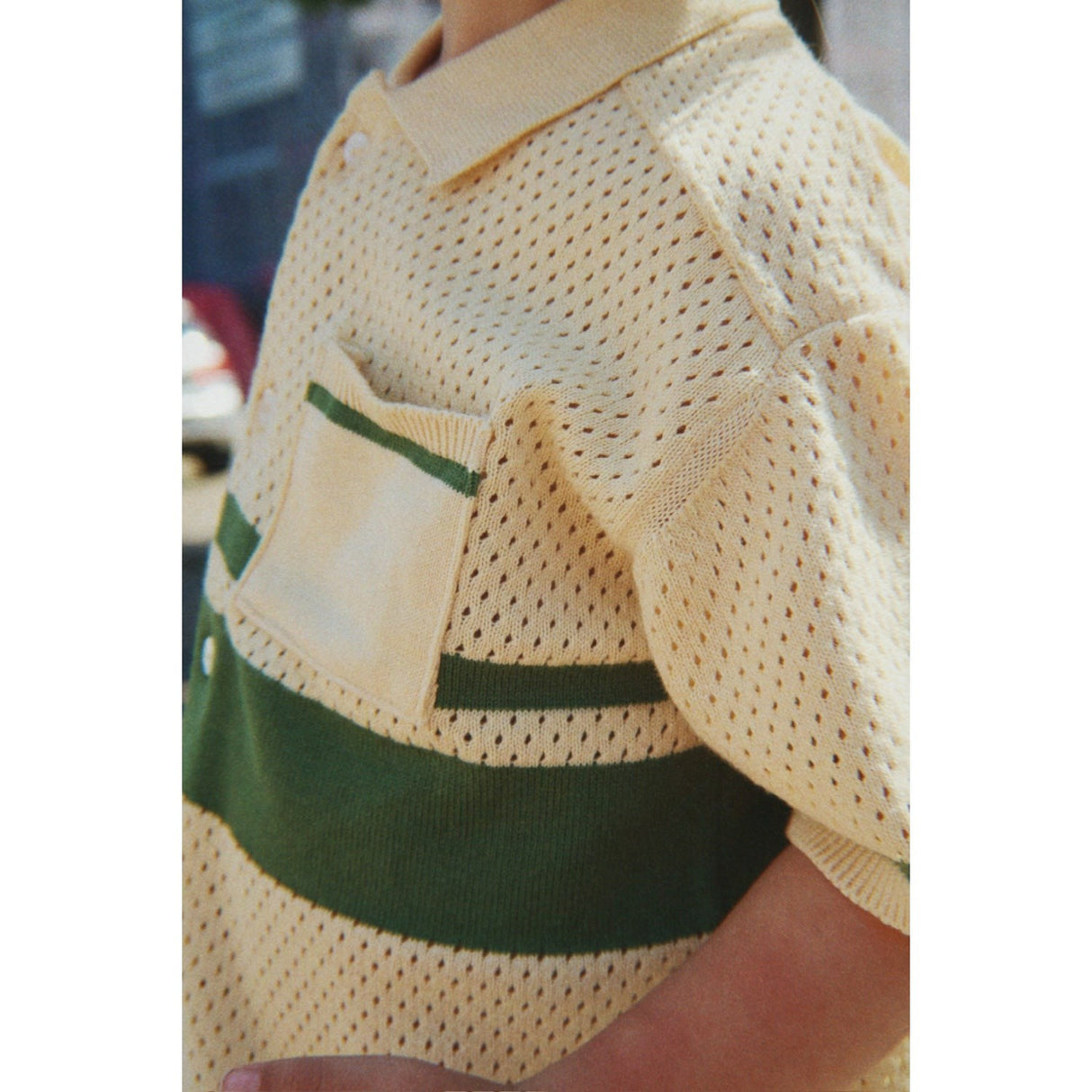 Konges Sløjd Banana Crepe Hai Knit Shirt Gots