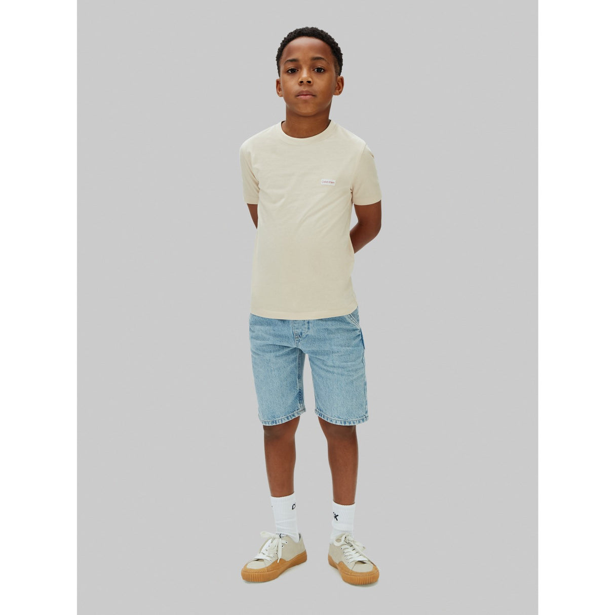 Calvin Klein Dante Wash Skater Denim Short Dante Wash