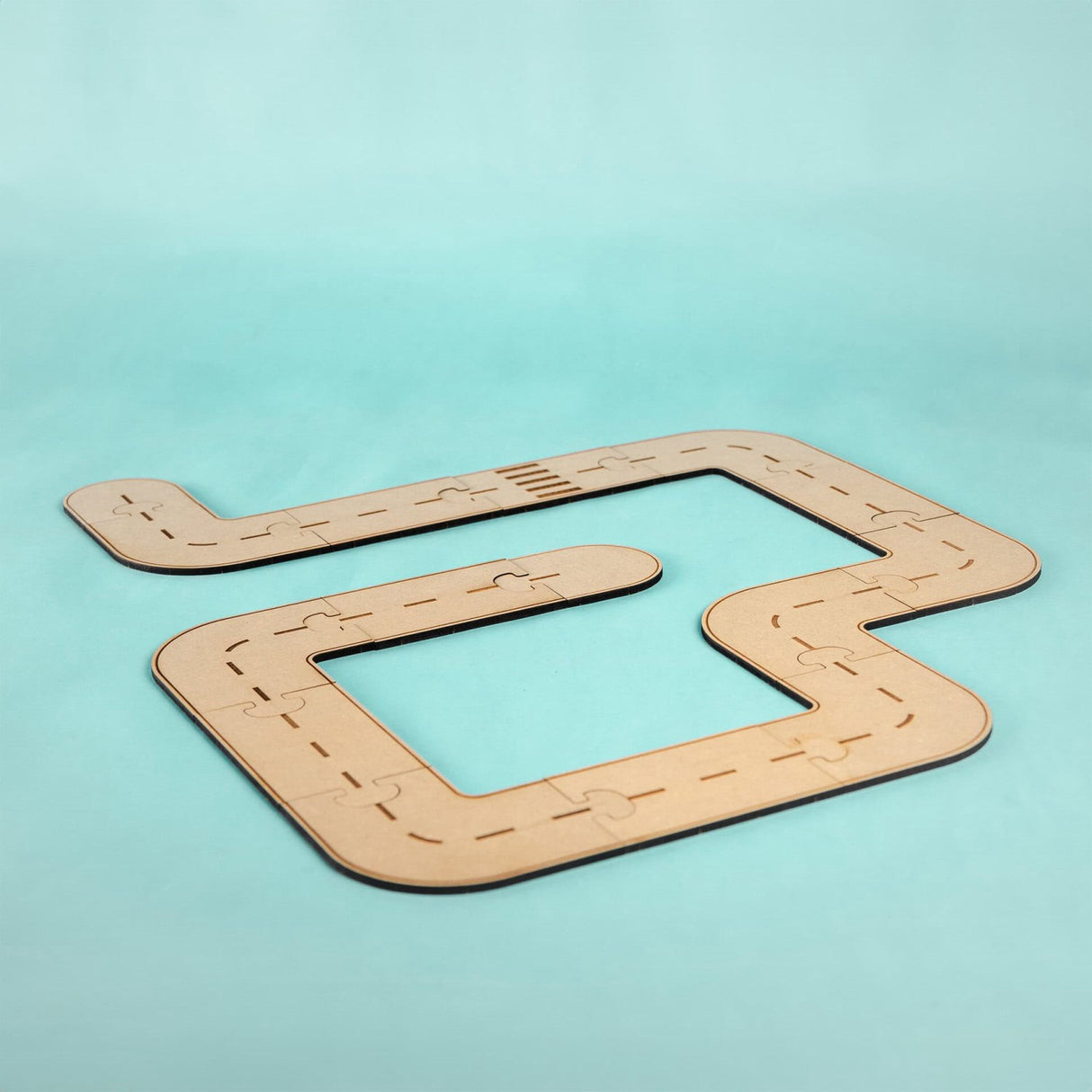 Crateit Town Wooden Toy Adventure Track Extension