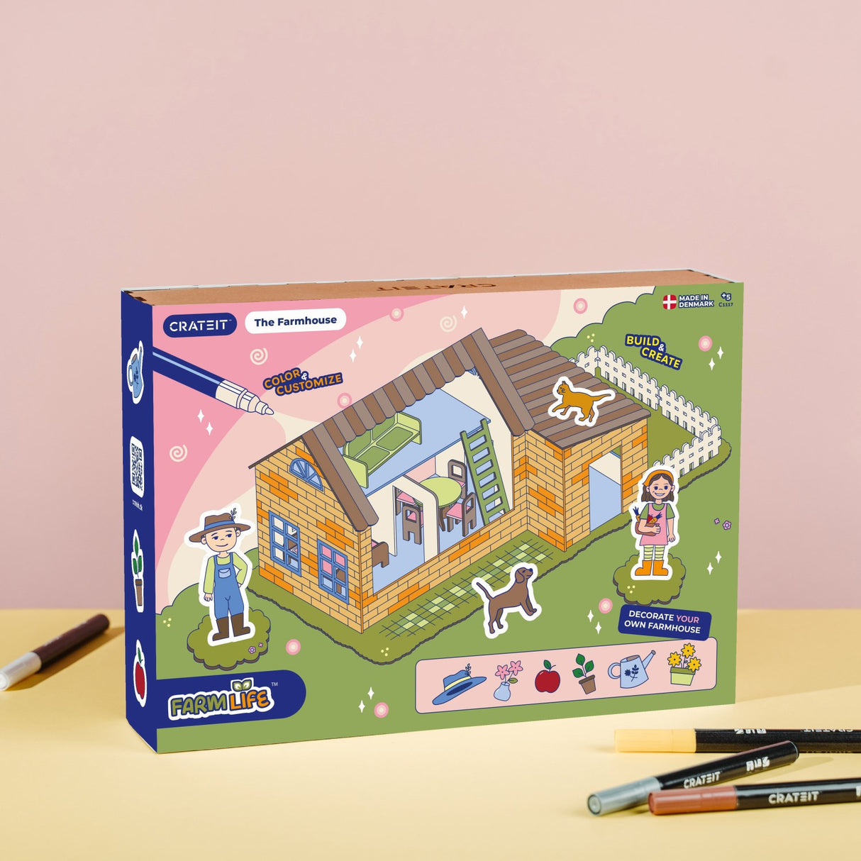Crateit The Farm Wooden Toy The Farmhouse
