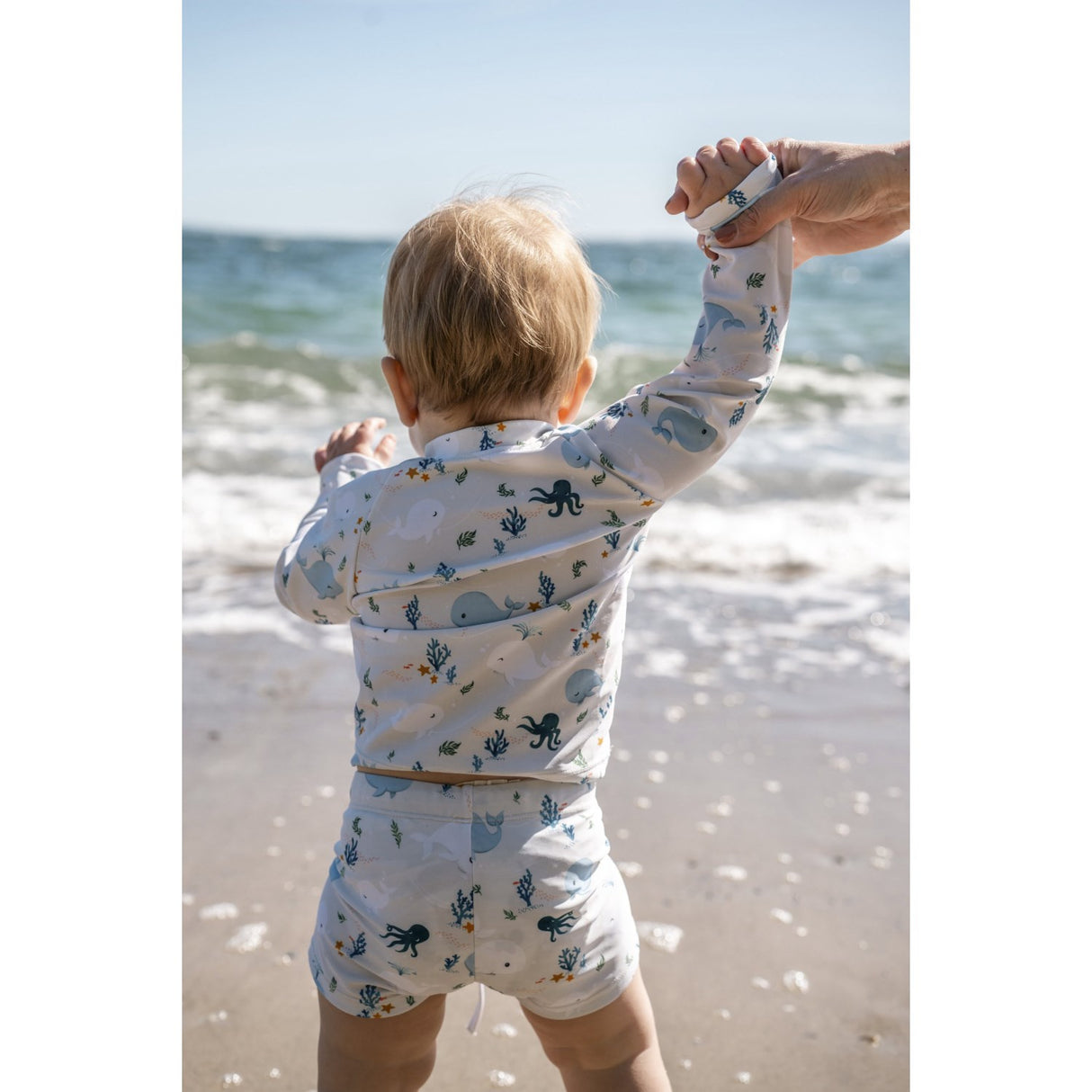 FILIBABBA Christian's Whale Tales Orla Swim Shorts