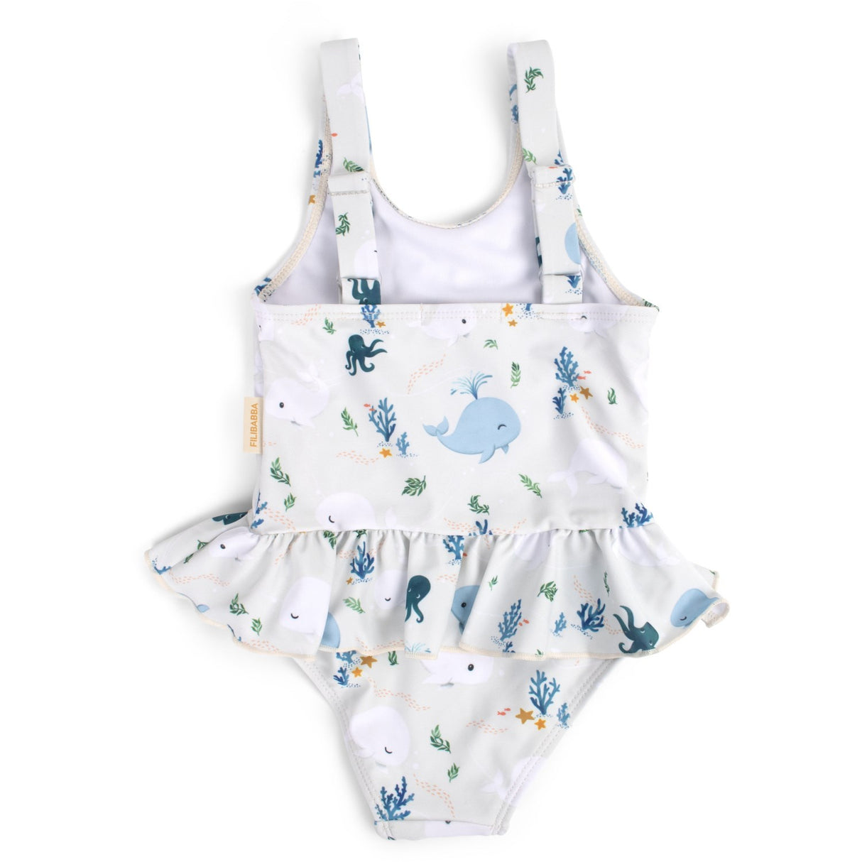 FILIBABBA Christian's Whale Tales Eva Bathing Suit