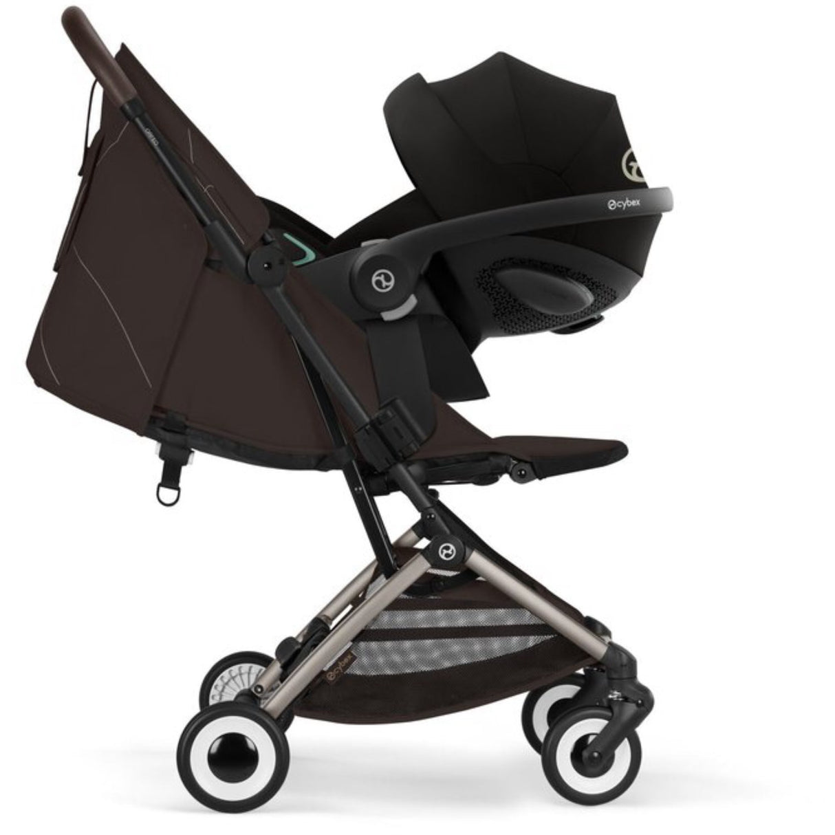 Cybex Chocolate Brown Orfeo Taupe