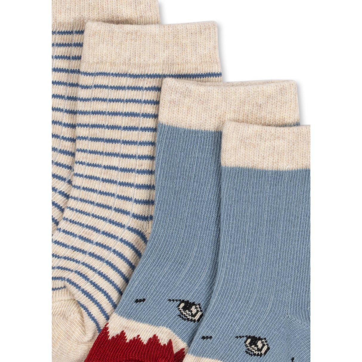 Konges Sløjd Shark 2 Pack Shark Rib Socks