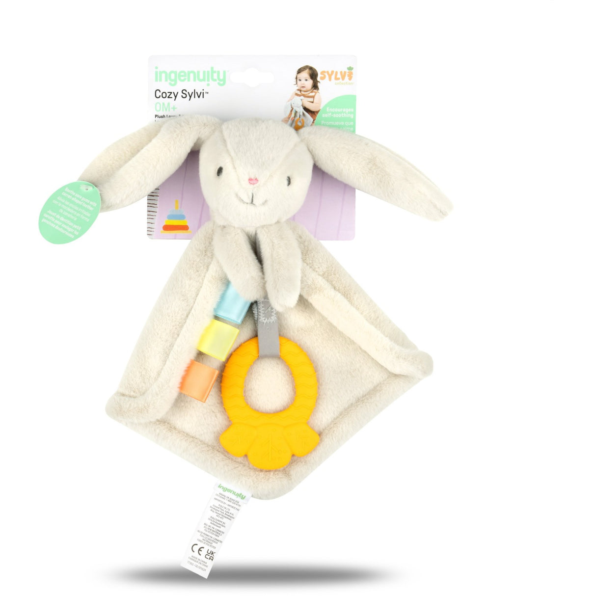 Ingenuity Cozy Sylvi™ Plush Lovey & Teether