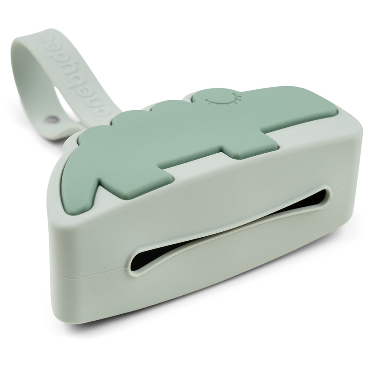 DonebyDeer Green Choco Silicone Sutteholder