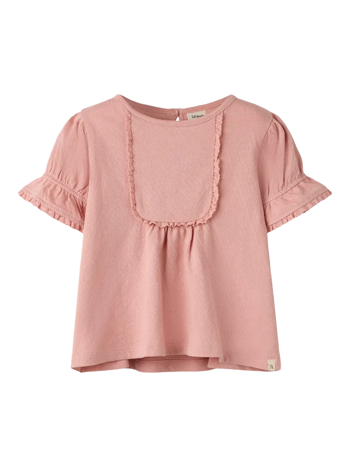 Lil'Atelier Rose Tan Nmfhalina Ss Top Lil