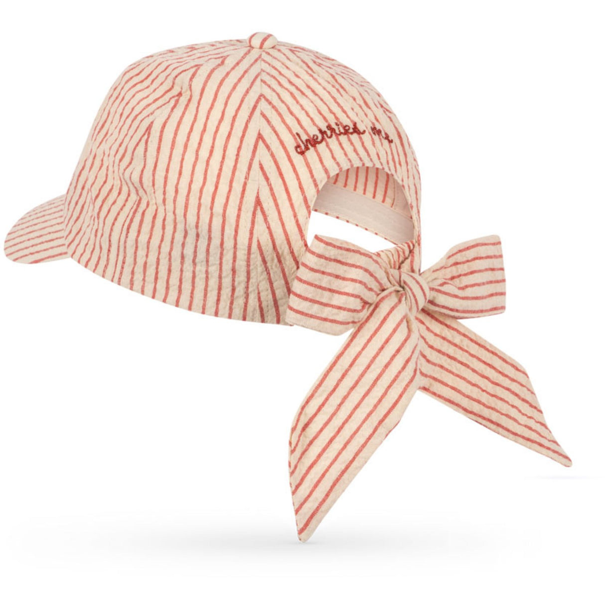 Konges Sløjd Amour Stripe Ellie Bow Cap Gots
