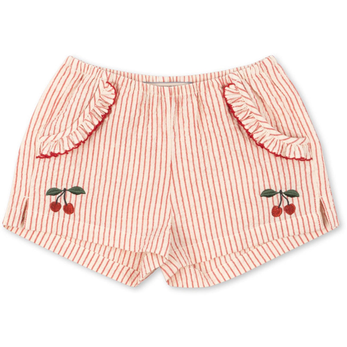 Konges Sløjd Amour Stripe Ellie Frill Shorts Gots