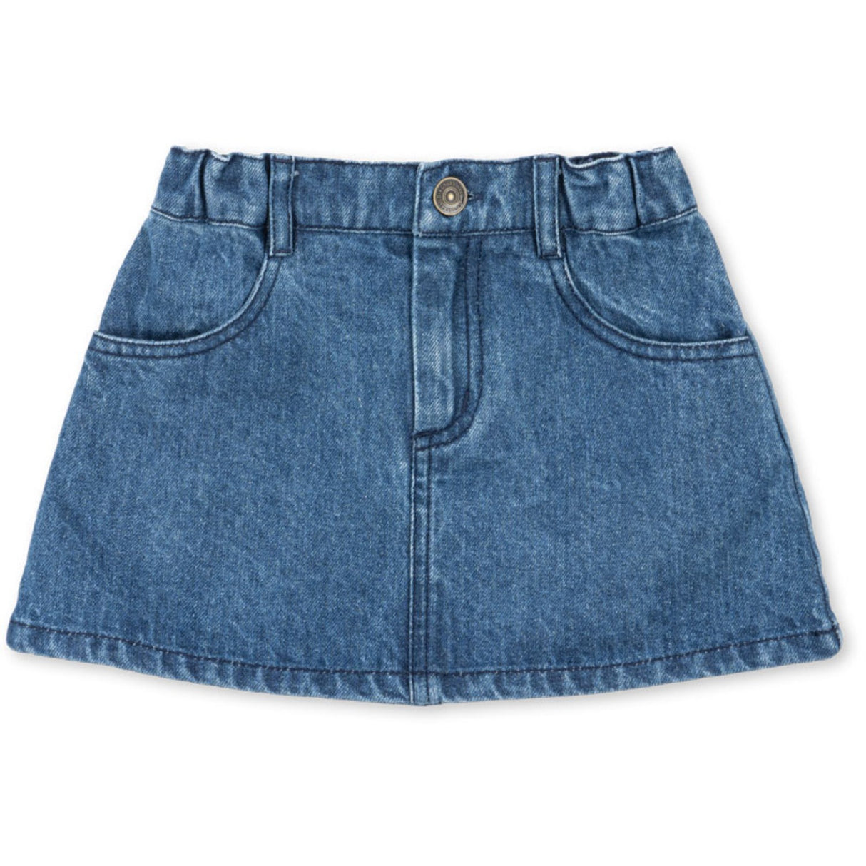 Konges Sløjd Denim Blue Magot Skirt Gots