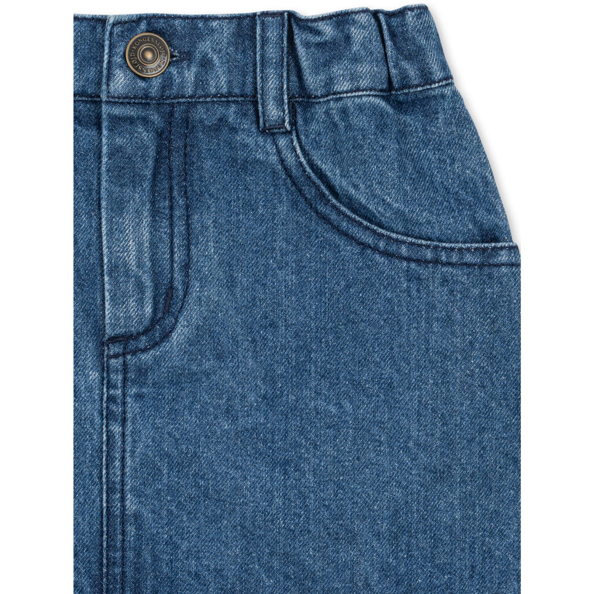 Konges Sløjd Denim Blue Magot Skirt Gots