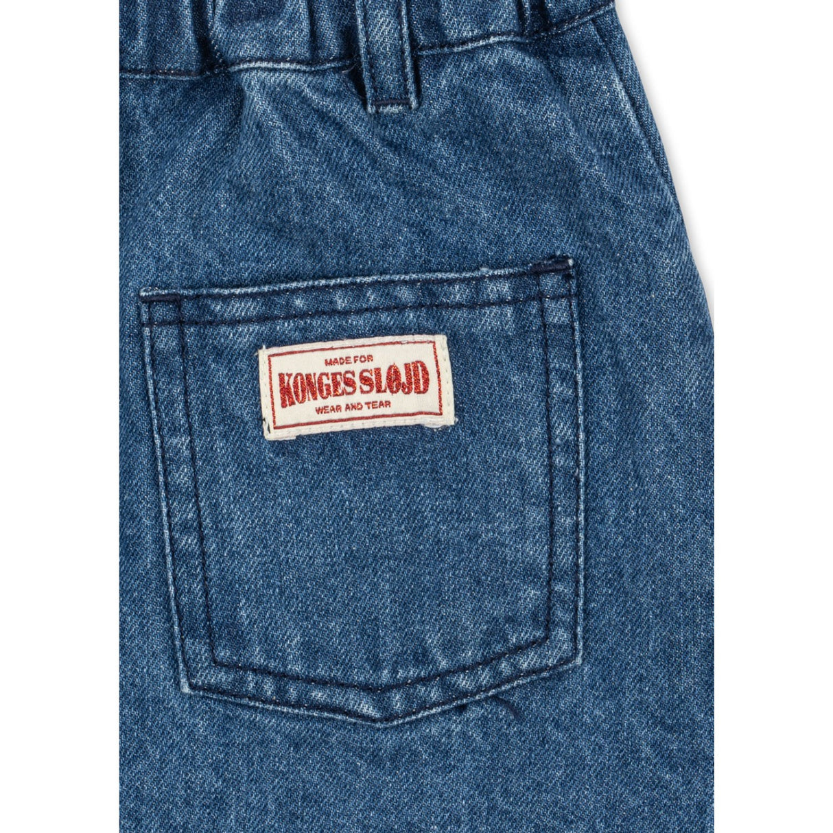 Konges Sløjd Denim Blue Magot Skirt Gots