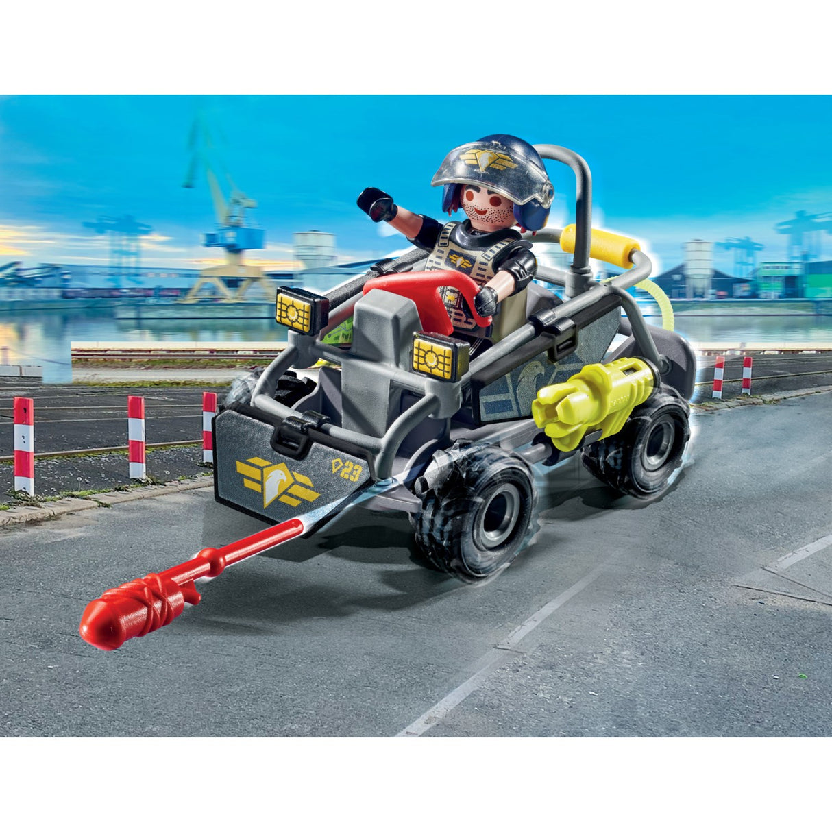 Playmobil® Tactical Unit Multi-Terrain Quad