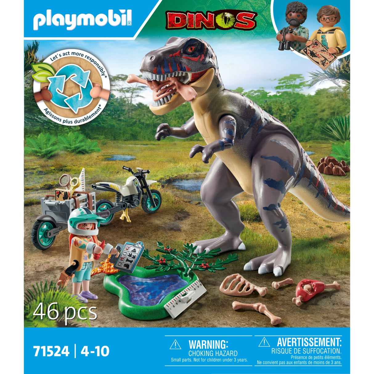 Playmobil® T-Rex Trace And Tracker