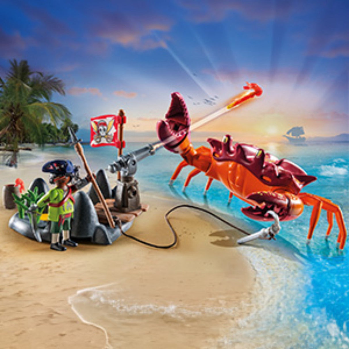 Playmobil® Battle With The Giant Crab