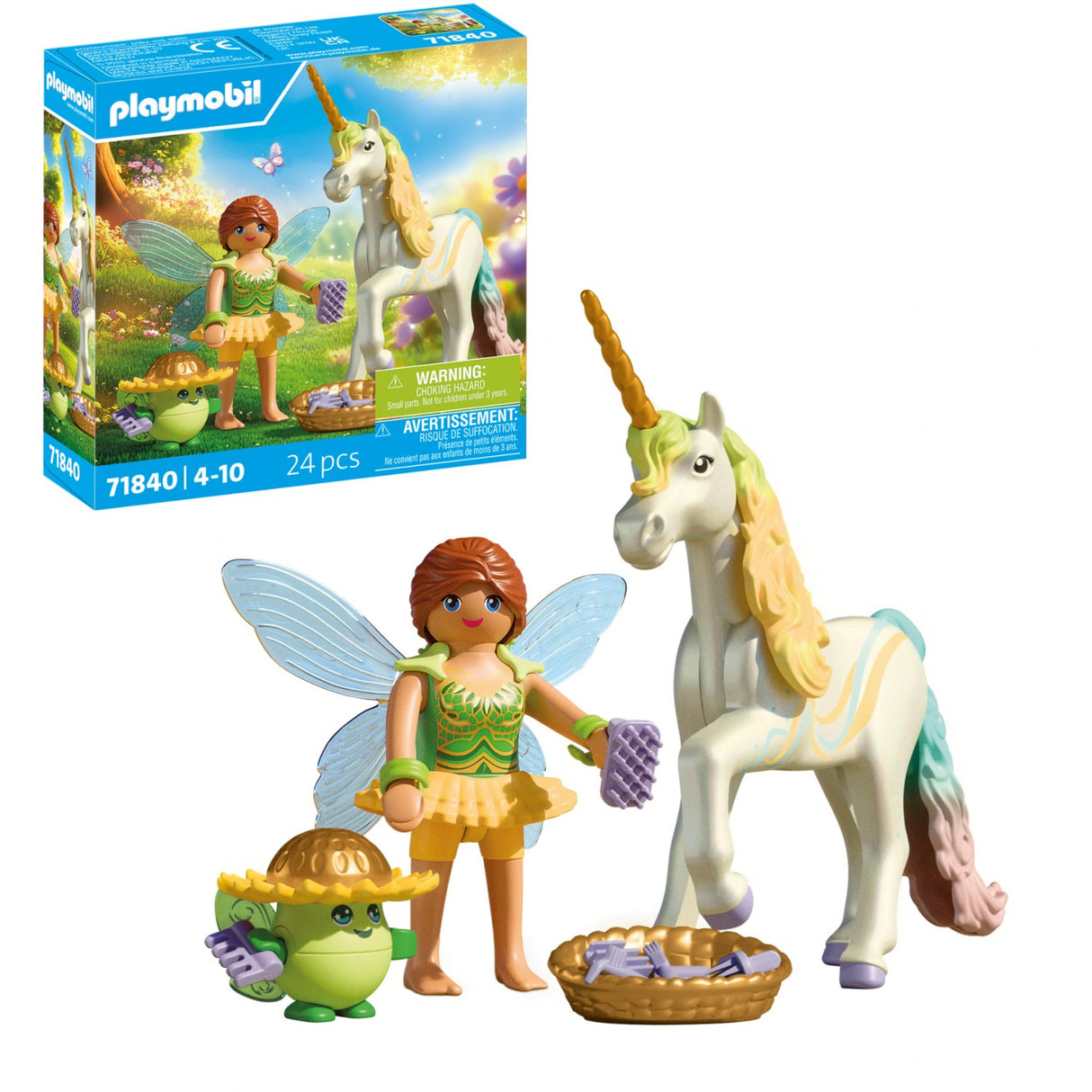 Playmobil® Collectible Unicorn: Rainbow Flower With Fairy