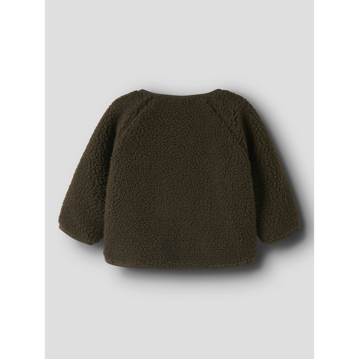 Lil'Atelier Dark Earth Nbnnalo Bia Loose Sherpa Jacket Lil