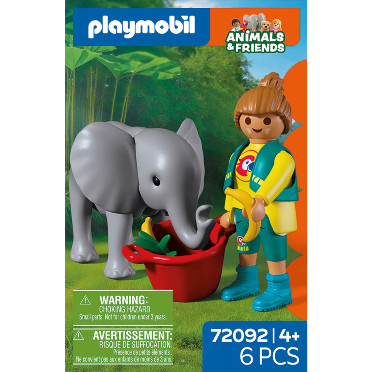 Playmobil® Zoo: Baby Elephant And Zookeeper