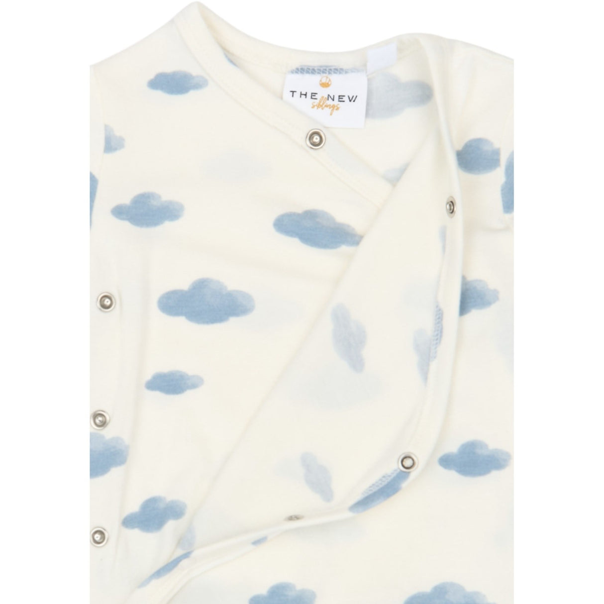 THE NEW Siblings Gardenia AOP Tnsbvireo L_S Modal Wrap Jumpsuit