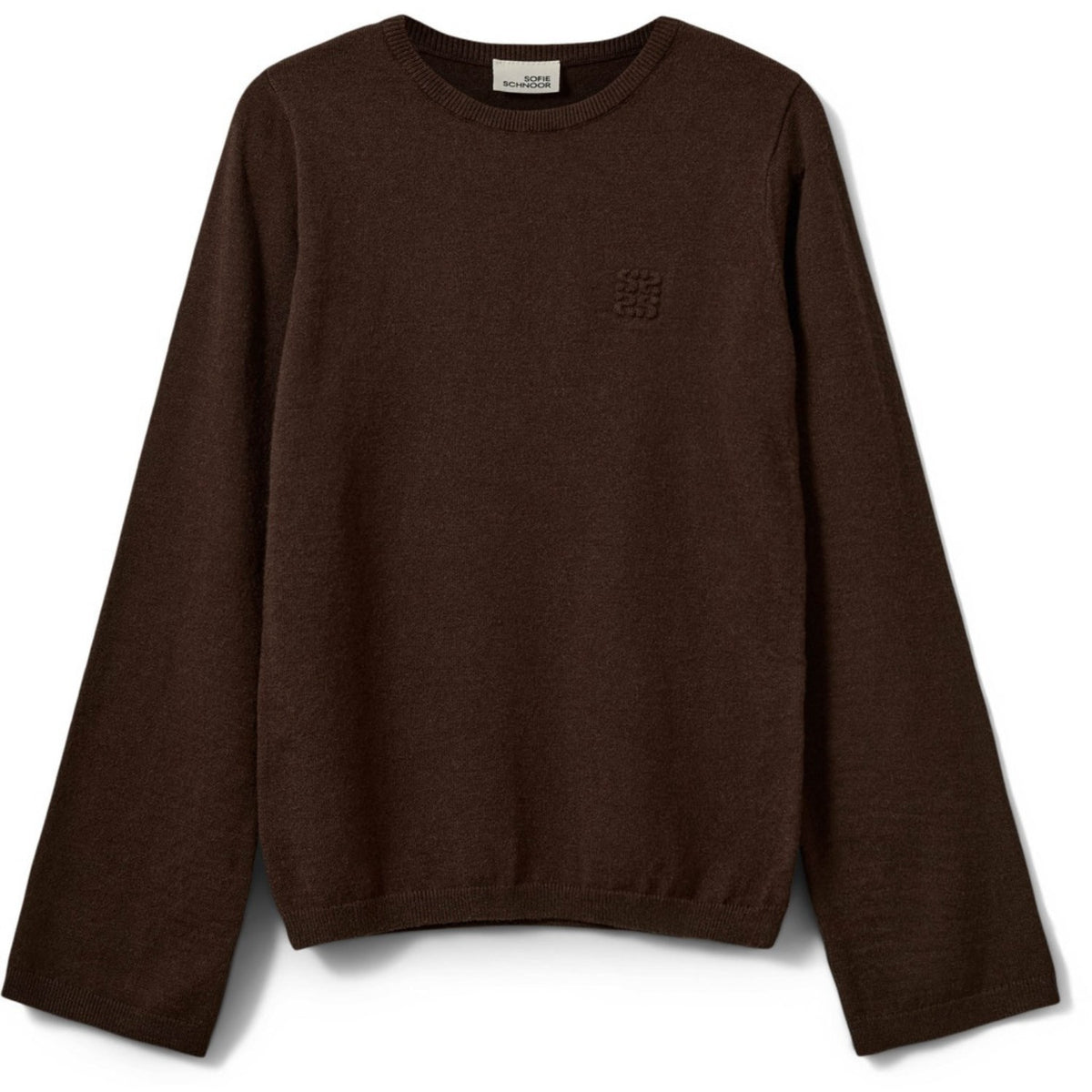 Sofie Schnoor Dark Brown Vivosy Knit