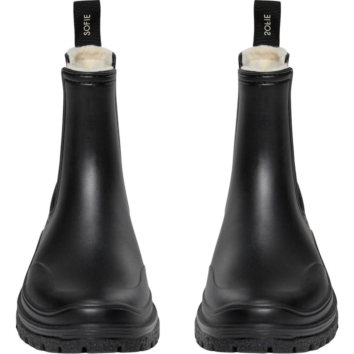 Sofie Schnoor Black Jennsy Rubber Boot W. Lining