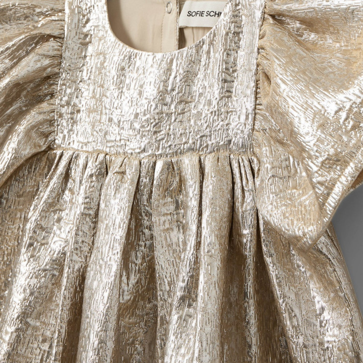 Sofie Schnoor Light Gold Lissiekb Dress