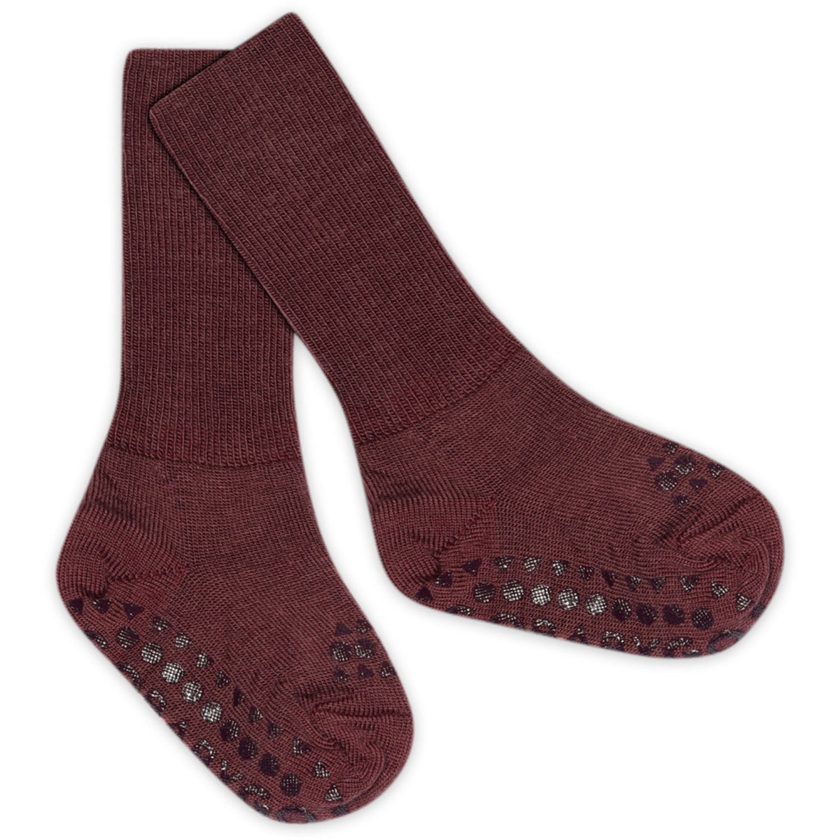 Gobabygo Grape Skin NonSlip Socks Merino Wool